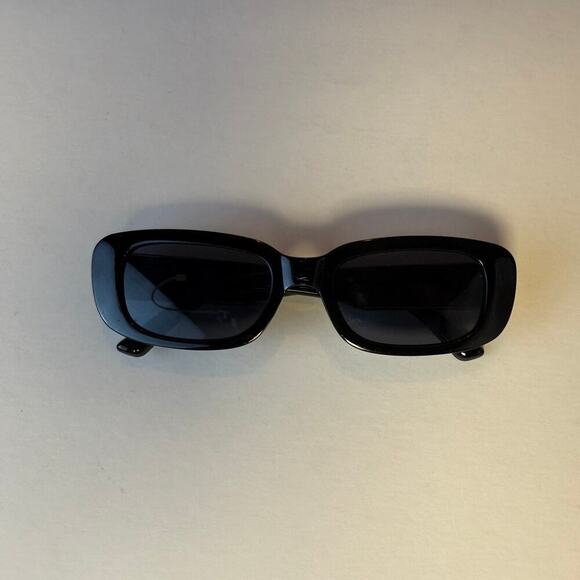 Y2K Clout Goggles – Black Rounded Frame Sunglasses, Unisex, Brand New - Picture 9 of 10